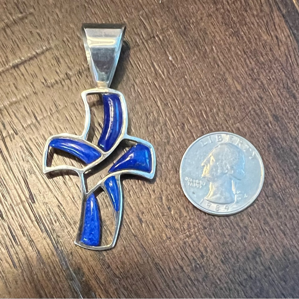 JAY KING LAPIS CROSS PENDANT